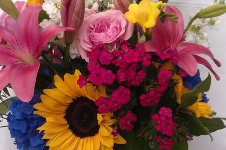 Not your typical grocery store bouquet